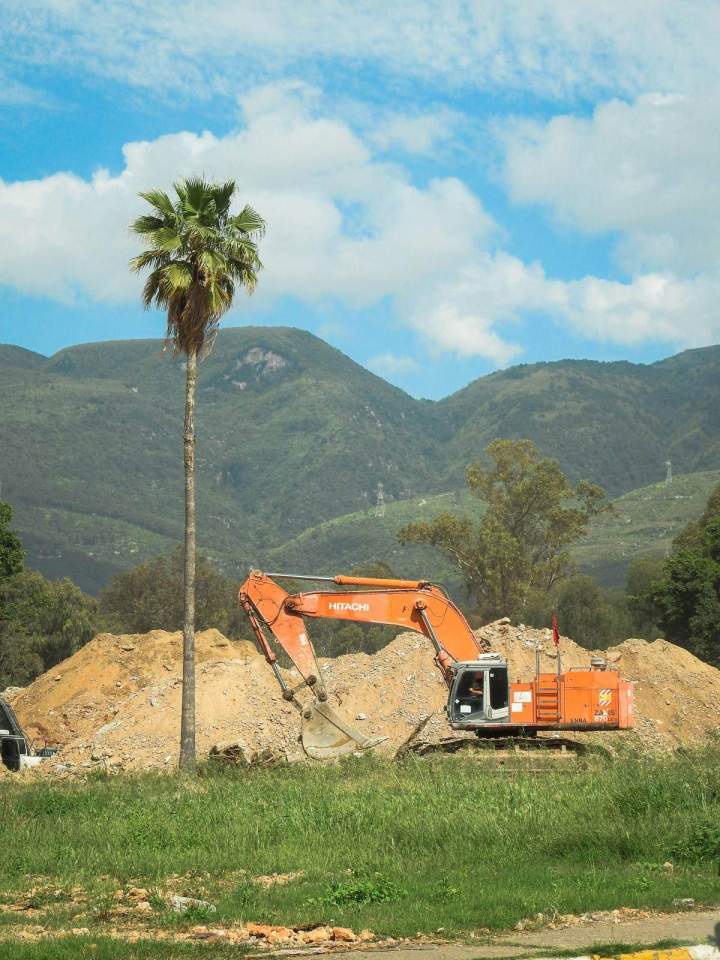 Travaux de terrassement en cours Graulhet